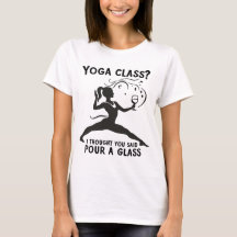 Cours de Yoga ? J'Ai Bien Dit Verser Un Verre