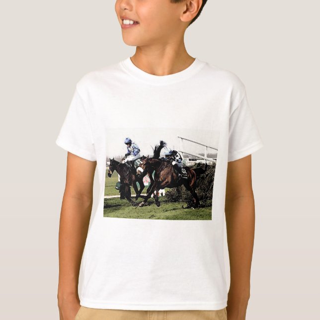 T-shirt Course à cheval (Devant)