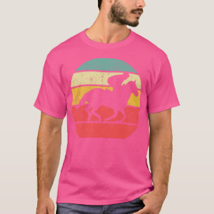 T-shirt Course à cheval