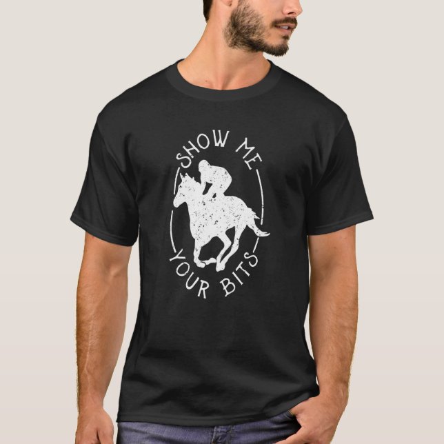 T-shirt Course à cheval (Devant)