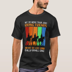 T-shirt Course à cheval Nous sommes plus qu'un simple équi