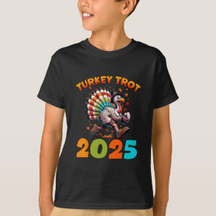 T-shirt Course à pied Turkey Trot de Thanksgiving 2025 pou