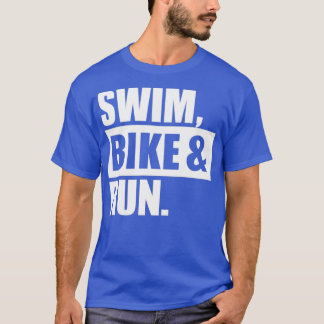 T-shirt Course à vélo de natation Triathlon 4