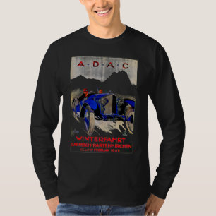 T-shirt Course automobile allemande ADAC ~ Publicité auto