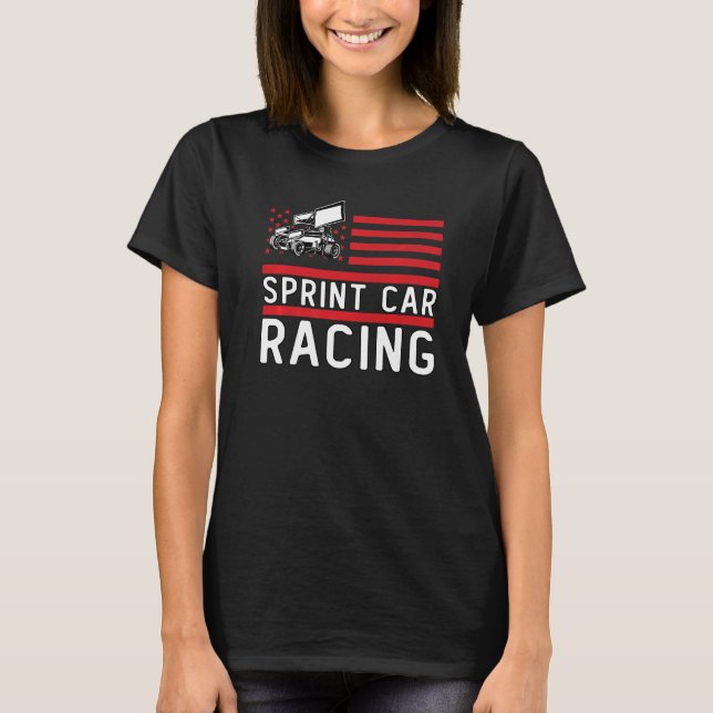 T-shirt Course automobile Sprint (Devant)