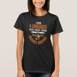 T-shirt Course de barils Rodéo Courseuse de barils de che