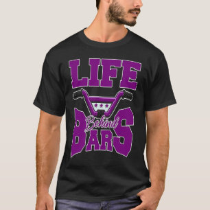 T-shirt Course de BMX La vie derrière les barreaux Vélos