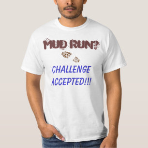 T-shirt Course de boue