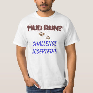 T-shirt Course de boue