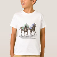 Course de chevaux à Thoroughbred