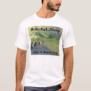T-shirt Course de la rivière Snake