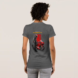 T-shirt Course de Superbike Passion Maximale Graphique de