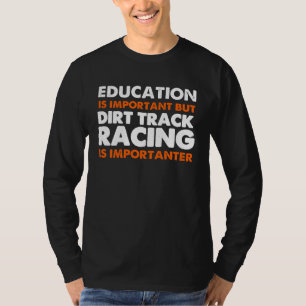 T-shirt Course de terre disant Sprint Car Stock Car Course
