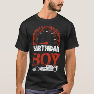 T-shirt Course de voiture Boy Race Anniversaire