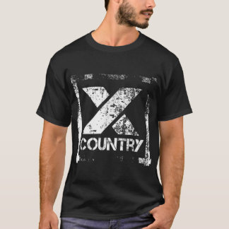 T-shirt Course des athlètes de cross-country