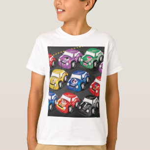 T-shirt Course des voitures Road Race