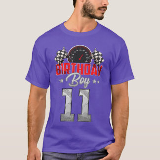 T-shirt Course garçon 11 ans Fête d'anniversaire 11 ans Pi