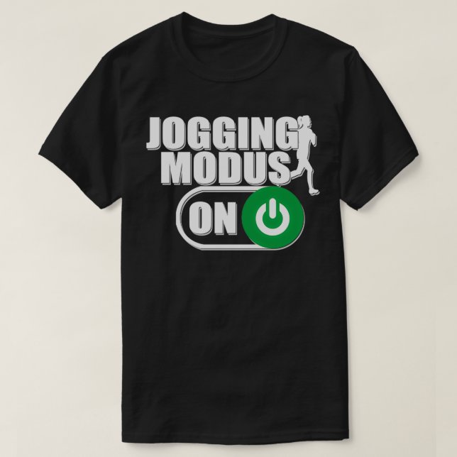 T-shirt Course jogging course jogging cadeau fitness 1 (Design devant)