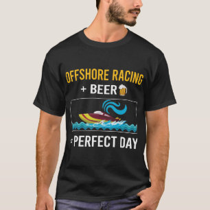 T-shirt Course Offshore de la journée de la bière