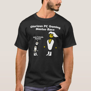 T-shirt Course principale de jeu glorieux de PC