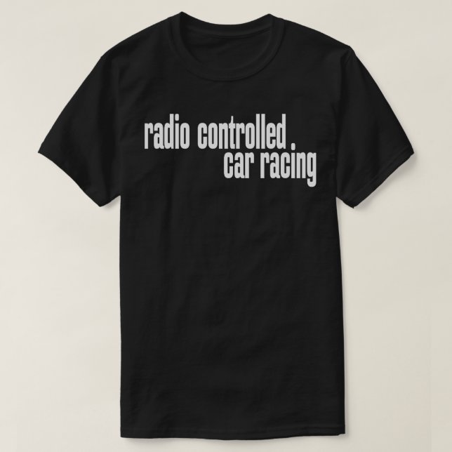 T-shirt Course radio contrôlée 1 (Design devant)
