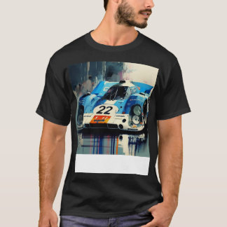 T-shirt Course rétro