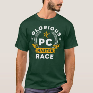 T-shirt Course suprême des gamers PC glorieuse Ordinateur 