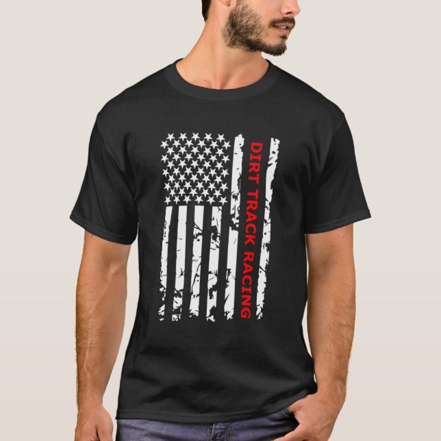 T-shirt Course sur piste (Devant)