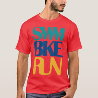 T-shirt Course vélo de natation 6