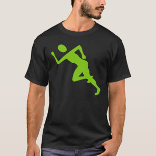 T-shirt Course - Vert Martien
