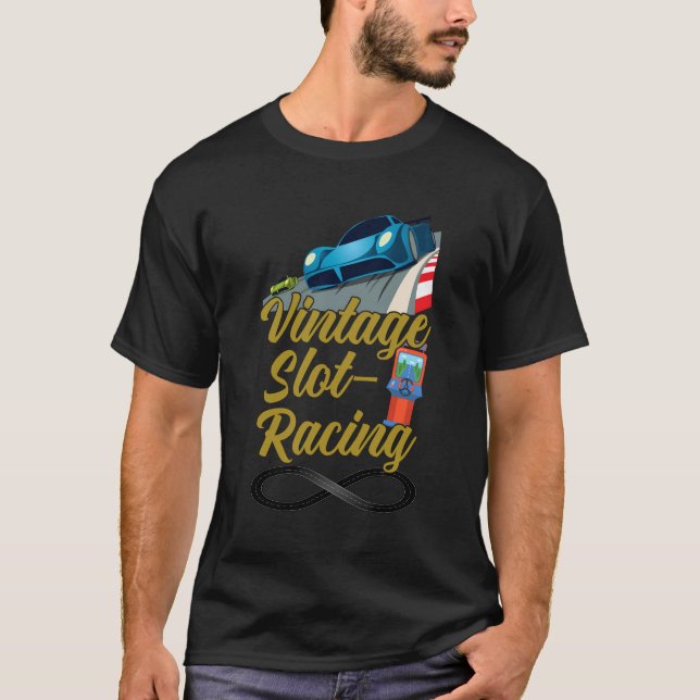 T-shirt Course vintage (Devant)