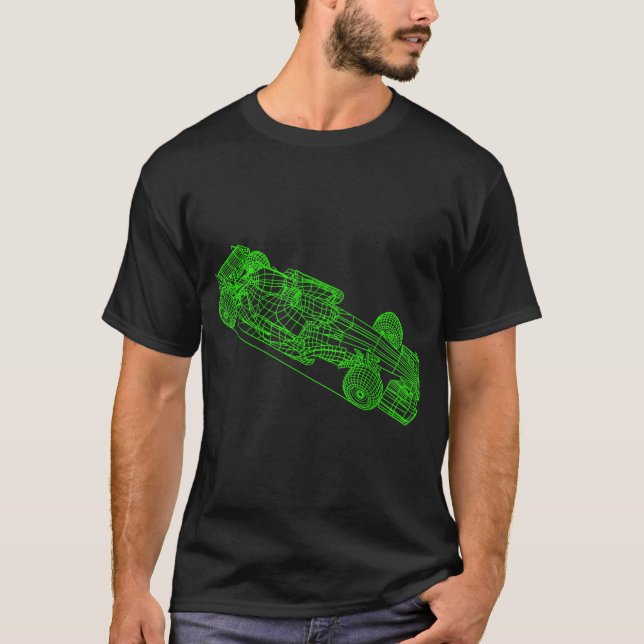 T-shirt Course voiture Formule course Motorsport (Devant)