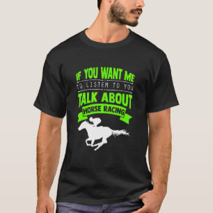 T-shirt Courses de chevaux Courses Jockey Courses de cheva