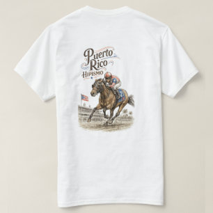 T-shirt Courses de chevaux Hipismo Porto Rico