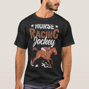 T-shirt Courses de chevaux Jockey Cavalier Chevaux de cour