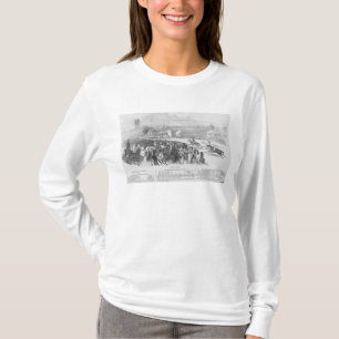 T-shirt Courses de Warwick, 'de Londres illustrée