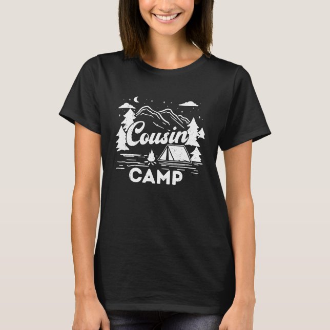 T-shirt Cousin Camp (Devant)