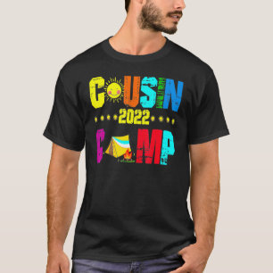 T-shirt Cousin Camp 2022 Cousin Tribe Vacation 1