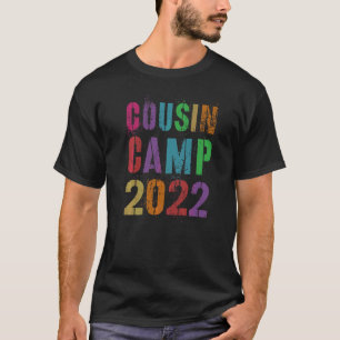 T-shirt Cousin Camp 2022 Grand-mère Grand-père Sleepaway S