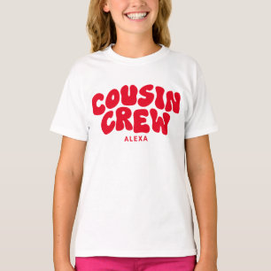 T-shirt Cousin Creative Christmas Matching Famille Réunion
