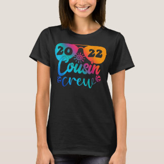 T-shirt Cousin Crew 2022 Summer Vacation Beach Matching Fa