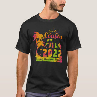 T-shirt Cousin Crew 2022 Tie Dye Family Making Memories To