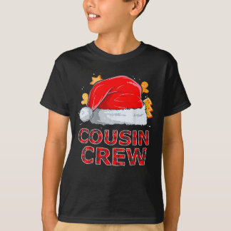 T-shirt Cousin Crew Christmas Squad Famille amusante