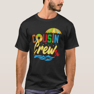 T-shirt Cousin Crew Famille d'été Voyage Famille Correspon