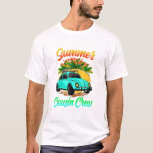 T-shirt Cousin Crew Famille Été Vacances Plage Croisière S