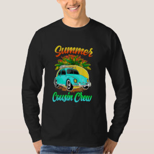 T-shirt Cousin Crew Famille Été Vacances Plage Croisière S