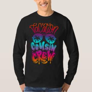 T-shirt Cousin Crew Famille Été Vacances Plage Croisière S