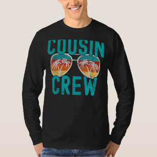 T-shirt Cousin Crew Famille Vacances Été Plage de vacances