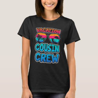 T-shirt Cousin Crew Family Summer Vacation Retro Apparel F