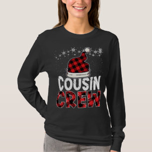T-shirt Cousin du Christ Crew Buffalo Red Plaid Pajamas Fa